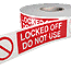 Locked off do not use