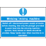 mincing machine sign
