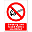 no naked flames