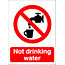 not drinking water