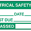 Passed electrical safety test labels