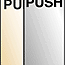Prestige fire door push sign