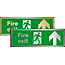 Prestige fire exit ahead sign