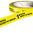 Radioactive hazard tape