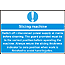 slicing machine sign