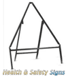 Temporary Road Signs :: Sign Frames Stanchions :: Triangle Road Sign Frame Stanchion