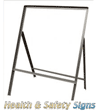 Temporary Road Signs :: Sign Frames Stanchions :: Square Road Sign Frame Stanchion