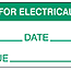 Tested for electrical safety lablels