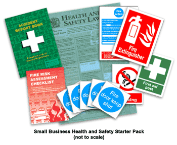 Small Health and Safety Signs Starter Kit