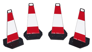 Folding Delineator Road Cone  safety sign