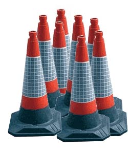 150 Pack Roadhog Cones  safety sign