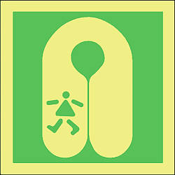 childs lifejacket symbol 