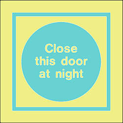 close this door at night 