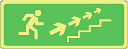 escape up stairs right 