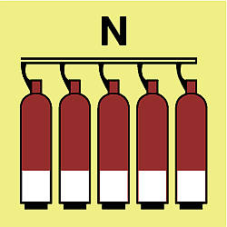 fixed fire extinguishing battery nitrogen 