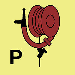 powder hose and hand gun 