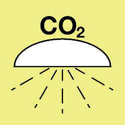 space protected by co2 
