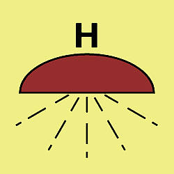 space protected by halon 