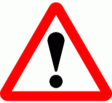 DOT No 562  Other danger Official Department of Transport Category: Warning Signs / Official schedule number: 1
