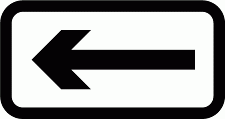 DOT NO 644 Arrow Official Department of Transport Category: Regulatory Signs / Official schedule number: 2