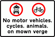 DOT NO 651 Prohibition 2 Official Department of Transport Category: Regulatory Signs / Official schedule number: 2