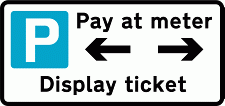 DOT NO 661.1 Parking 2 Official Department of Transport Category: Regulatory Signs / Official schedule number: 2