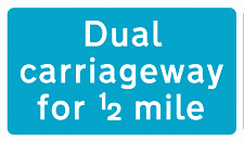 DOT NO 818.1A - Dual Official Department of Transport Category: Misc Informatory Signs / Official schedule number: 4