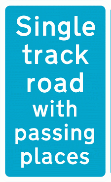DOT NO 821 Single track Official Department of Transport Category: Misc Informatory Signs / Official schedule number: 4