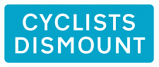 DOT NO 966 Dismount Official Department of Transport Category: Bus Cycle and Tram / Official schedule number: 5