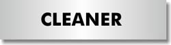Signs for Schools - Cleaner Cleaner