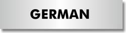 Signs for Schools - German German