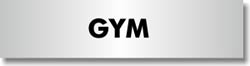 Signs for Schools - Gym Gym