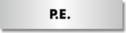 Signs for Schools - PE PE