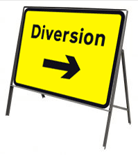 Diversion arrow right 