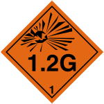 Explosive Hazchem 1.2G EXPLOSIVE