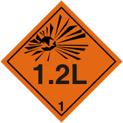 Explosive Hazchem 1.2L EXPLOSIVE