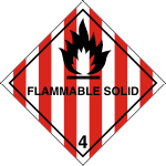 Flammable Solid Hazchem FLAMMABLE SOLID