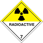 Radioactive Hazchem RADIOACTIVE