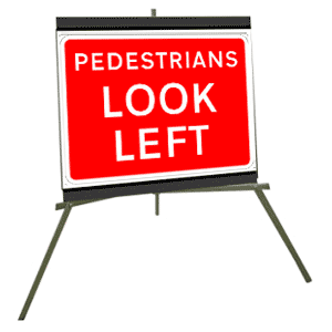 Pedestrians Look Left 