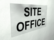 Site Office Sign Site Office