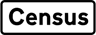 Census temporary supplementary plate 