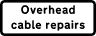 Overhead cable repairs temporary supplementary plate 