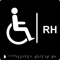 Accessible Toilet  Right Transfer 