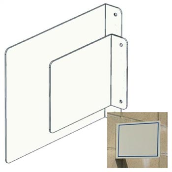 Rectangular Projecting Sign 
