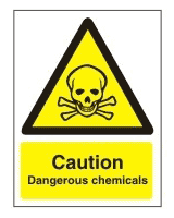 caution dangerous chemical caution dangerous chemical