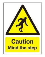 caution mind the step caution mind the step