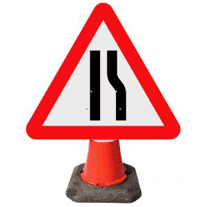 Road Narrows Right - 517 