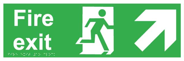 Fire Exit 1 o clock 
