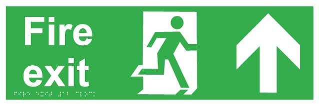Fire Exit ahead 