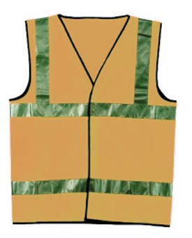 Hi-Vis Orange Waistcoat 